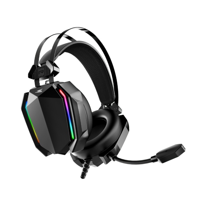 słuchawki gamingowe stereo 2.0 z przetwornikami 50 mm